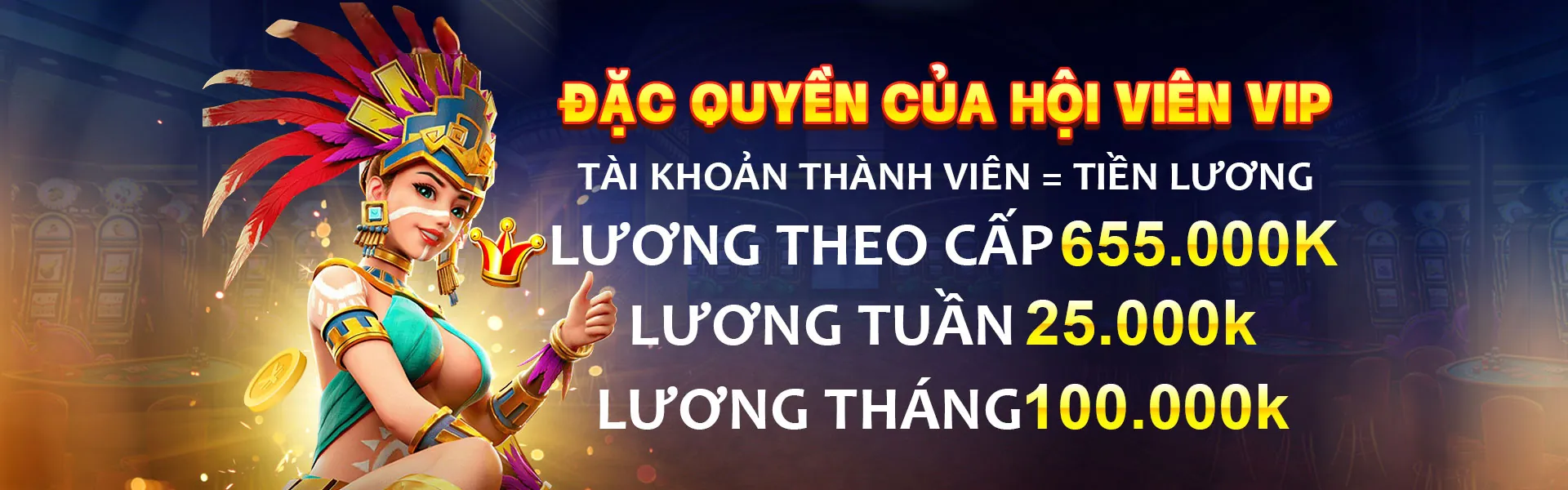 Trải nghiệm đặc quyền VIP 009casinoz